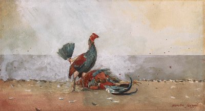 A briga de galo de Winslow Homer