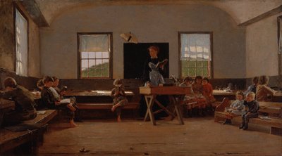 A Escola do Campo de Winslow Homer