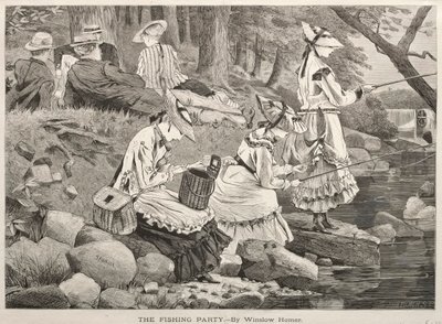 O Partido da Pesca, 1869. de Winslow Homer