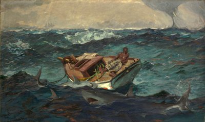 A Corrente do Golfo, 1899 de Winslow Homer