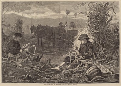 The Last Days of Harvest, publicado em 1873. de Winslow Homer
