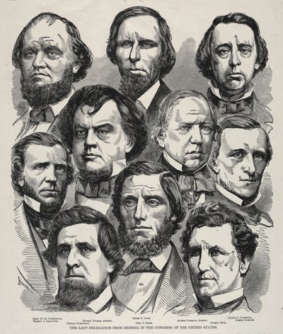 A última delegação da Geórgia no Congresso dos Estados Unidos
 de Winslow Homer