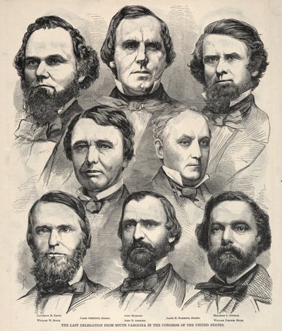 A última delegação da Carolina do Sul no Congresso dos Estados Unidos de Winslow Homer