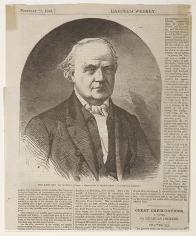 O falecido reverendo Dr. Murray de Winslow Homer