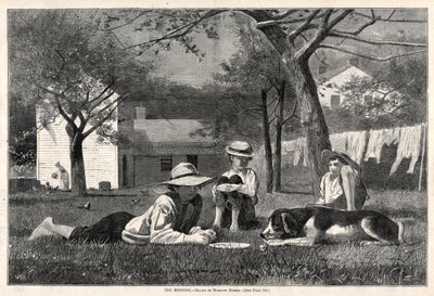 O meio-dia, 1873. de Winslow Homer