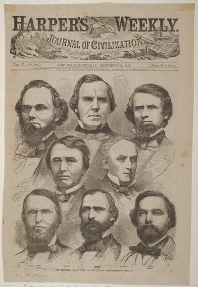 A delegação secessionista da Carolina do Sul de Winslow Homer