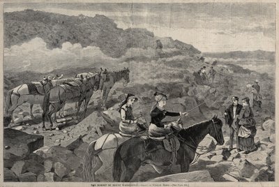 A Cimeira do Monte Washington, 1869. de Winslow Homer