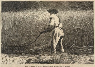 O Veterano num Novo Campo, do Jornal Ilustrado de Frank Leslie, 13 de julho de 1867 de Winslow Homer