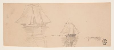 Duas Escunas e Dories de Winslow Homer