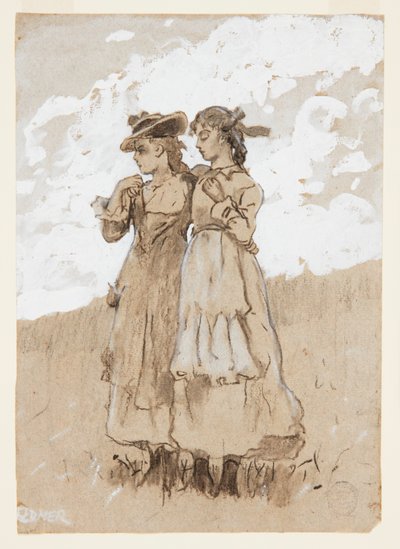 Duas meninas de Winslow Homer