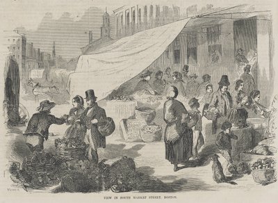 Vista em South Market Street, Boston de Winslow Homer