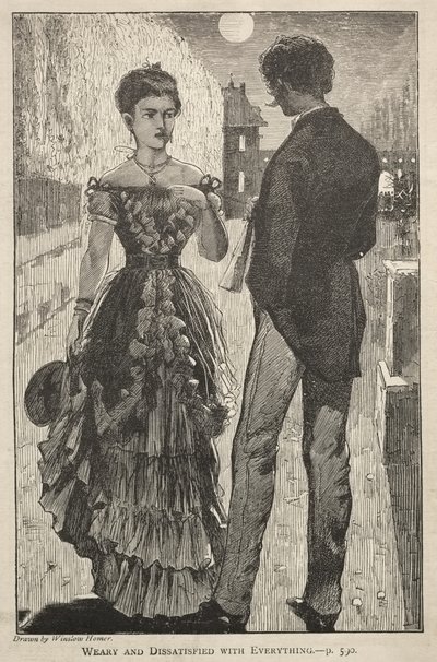 Cansado e insatisfeito com tudo de Winslow Homer