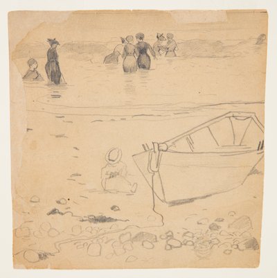 Banho de surf feminino de Winslow Homer