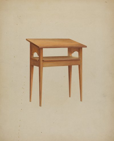 Shaker Dining Table, c. 1937. de Winslow Rich