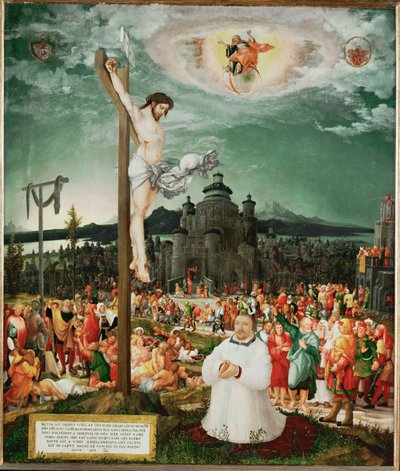 Alegoria da redenção ... de Wolf Huber