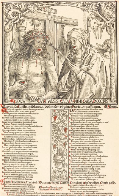 O Homem das Dores e Mater Dolorosa de Wolf Traut