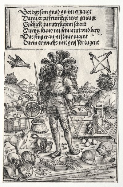 O Arco do Triunfo de Maximiliano I: Imperador Maximiliano como Patrono das Melhorias em Artilharia e Armadura de Wolf Traut