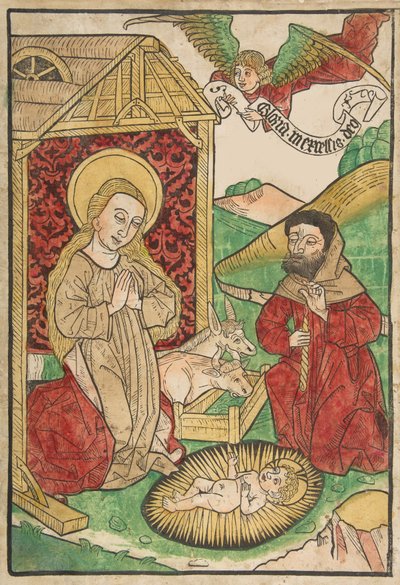 The Nativity, ca. 1470. de Wolfgang