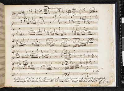 Adagio e Rondo em C menor/maior para armónica, flauta, oboé, viola e violoncelo de Wolfgang Amadeus Mozart