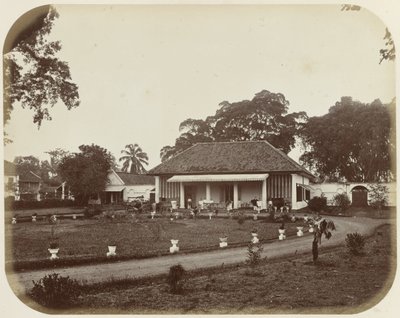 Casa na Praça do Rei em Batávia de Woodbury and Page