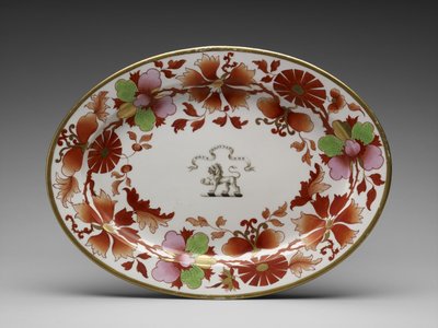Prato de Worcester Porcelain Manufactory