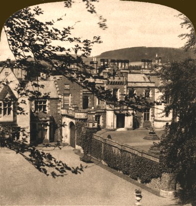 Abbotsford, casa de Sir Walter Scott, Escócia, 1896. de Works and Sun Sculpture Studios