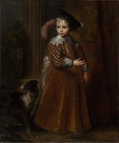 Retrato de Guilherme II, Príncipe de Orange-Nassau de Workshop of Anthony van Dyck