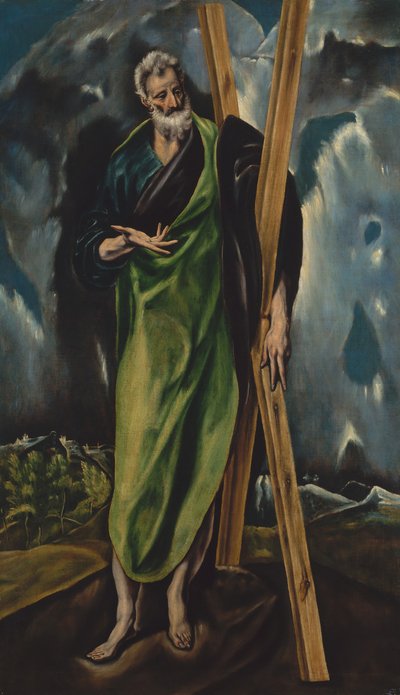 Santo André, ca. 1610 de Workshop of El Greco