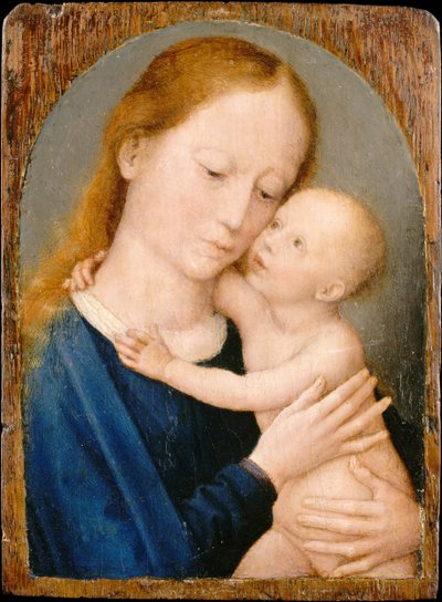 Virgem e Menino, 1490-1523. de Workshop of Gerard David