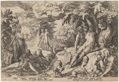 A Idade de Ouro de Workshop of Hendrick Goltzius, after Hendrick Goltzius