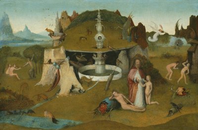 O Jardim do Paraíso de Workshop of Hieronymus Bosch