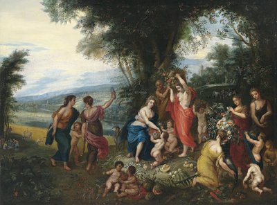 Alegoria do verão de Workshop of Jan Brueghel the Elder