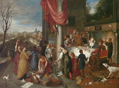 Alegoria do inverno de Workshop of Jan Brueghel the Elder