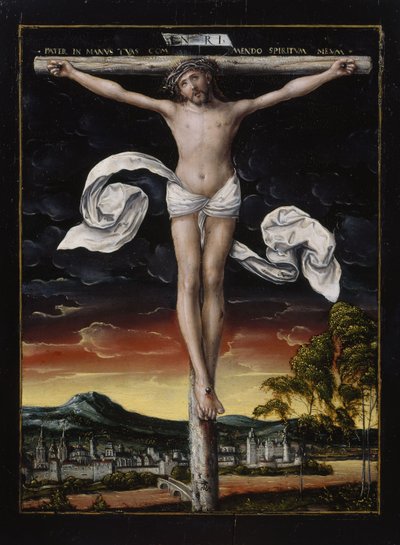 Cristo na Cruz de workshop of Lucas Cranach the Elder