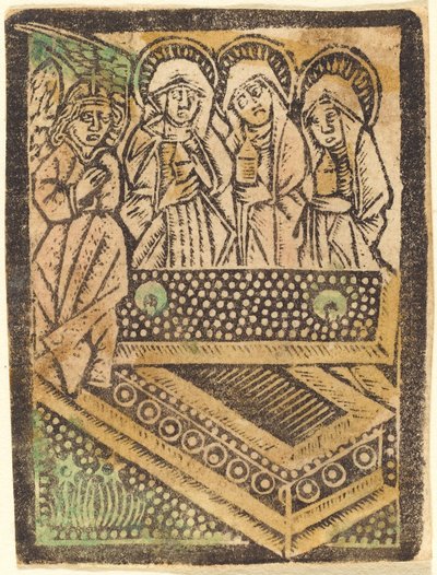 As Três Marias no Túmulo de Workshop of Master of the Aachen Madonna