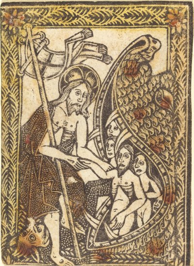 A Descida de Cristo no Limbo de Workshop of Master of the Borders with