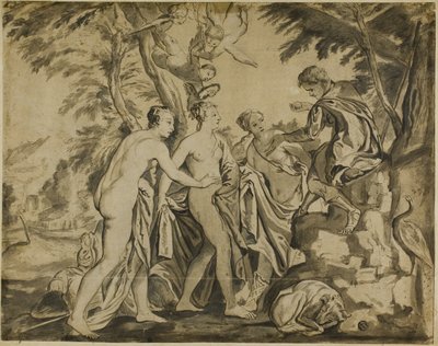Julgamento de Paris de Workshop of Paolo Veronese