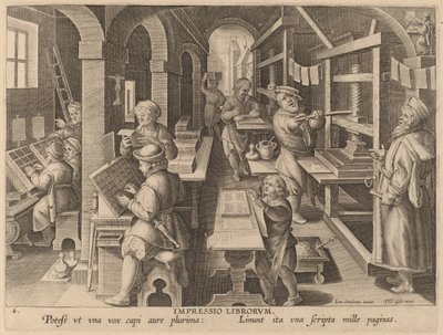 Impressões de livros (livros de impressão) de Workshop of Philip Galle after Jan van der Straet
