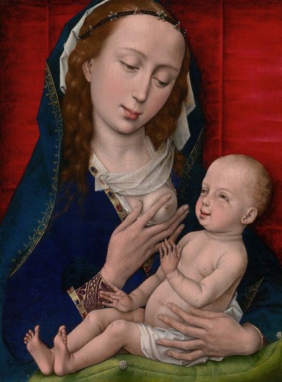 Virgem e Criança, 146065. de Workshop of Rogier van der Weyden