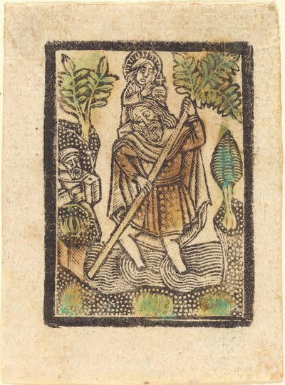 São Cristóvão, 14701480. de Workshop of the Master of the