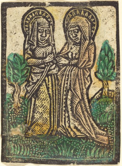 The Visitation, 14601480. de Workshop of the Master of the