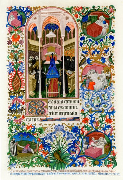 Horas dos Mortos, 1414-1423. de Workshop of the Master of the