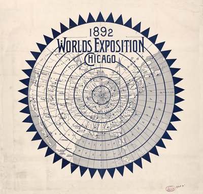 Exposição Mundial de 1892, Chicago. LOC 2010587003 de World