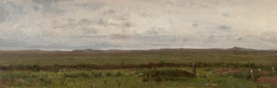 Sepulturas de viajantes, Forte Kearny, Nebraska de Worthington Whittredge