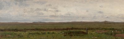Túmulos de Viajantes, Fort Kearny, Nebraska, 1866. de Worthington Whittredge