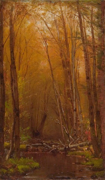 As bétulas de Catskills de Worthington Whittredge