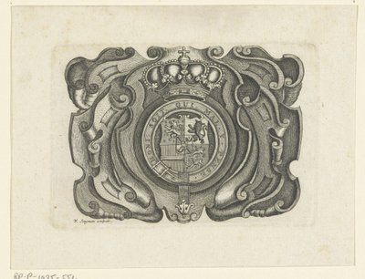Ornamento com o brasão de armas da Ordem da Jarreteira de Wouter Jongman