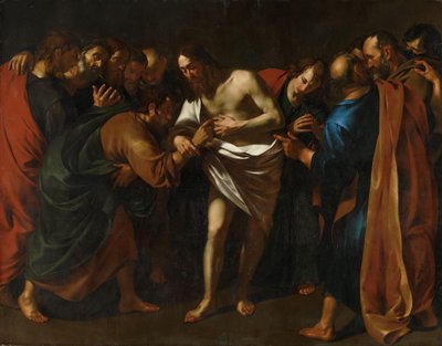A incredulidade de São Tomás de Wouter Pietersz II Crabeth