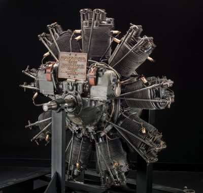Wright Whirlwind J-4B, Byrd North Pole Flight, Radial 9 Engine, ca. 1926. de Wright Aeronautical