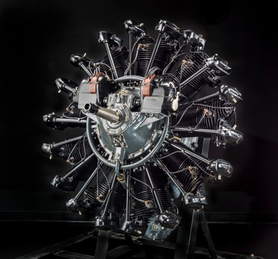 Wright Whirlwind R-790-A J-5 Radial 9 Engine, 1920s. de Wright Aeronautical